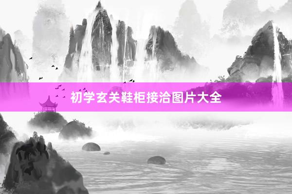 初学玄关鞋柜接洽图片大全